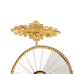 Classic wall sconce with mirrors