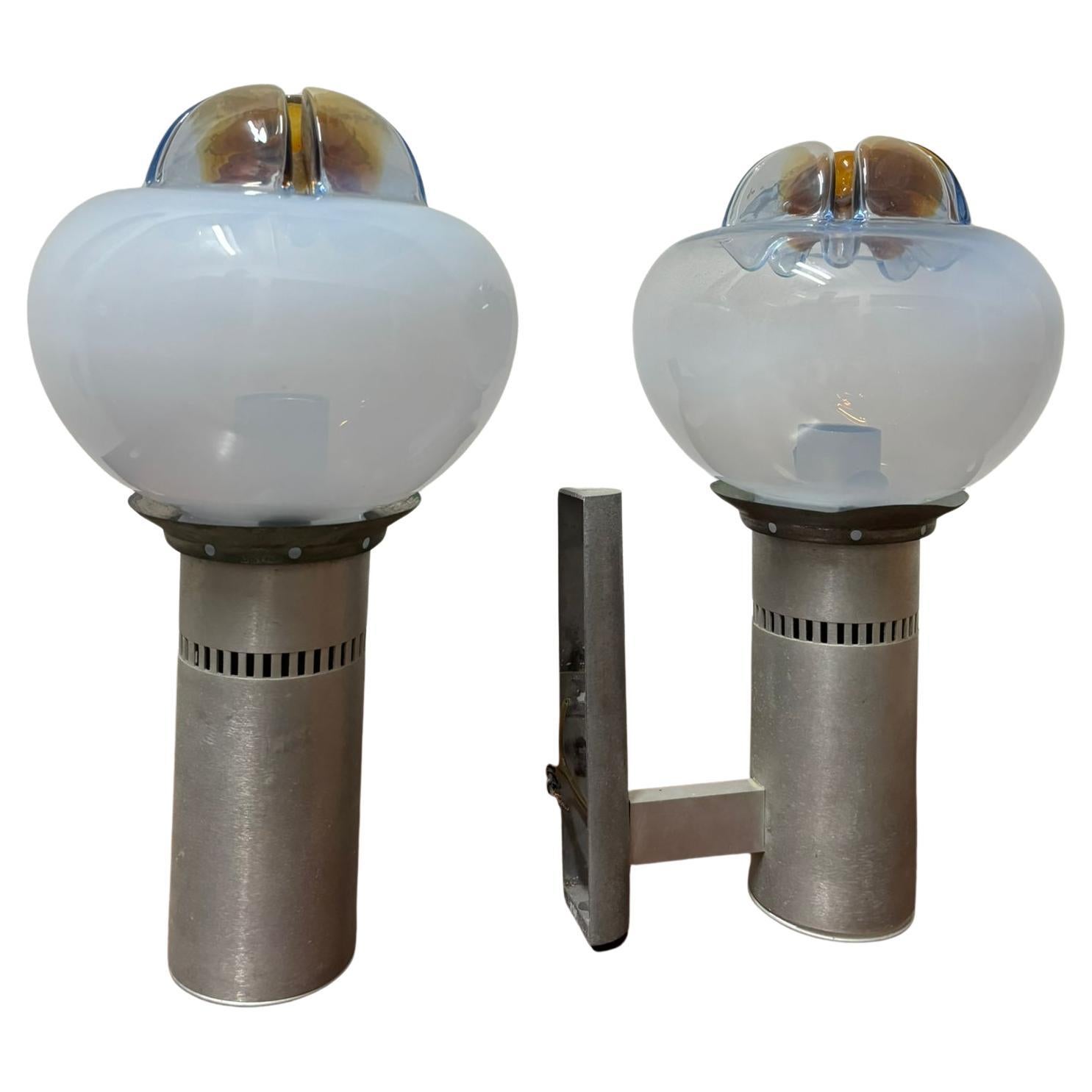 Mazzega 1970s wall sconce