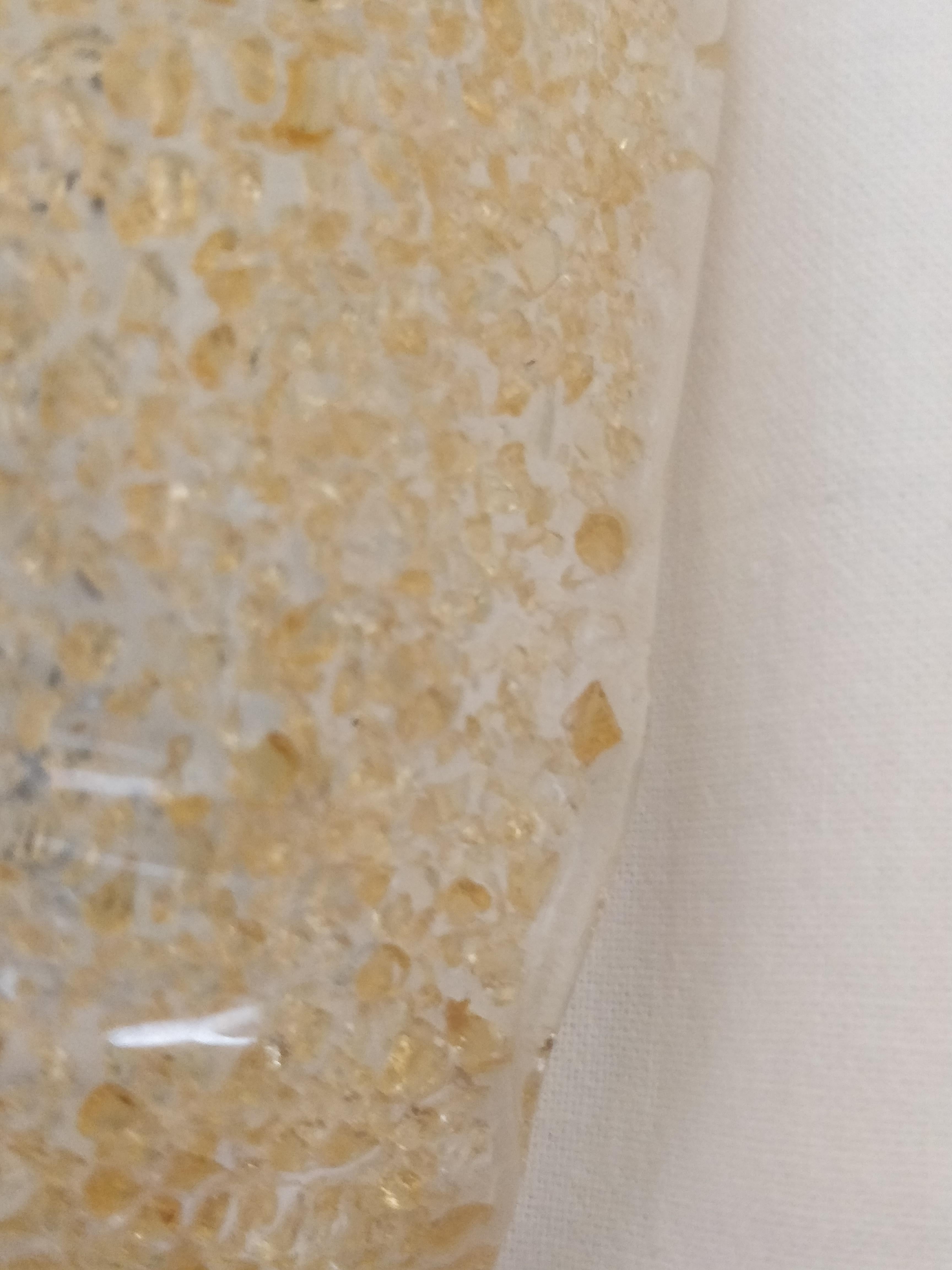 Applique di “Mazzega” color miele in vetro di Murano, Italia anni ‘60 in vendita 3