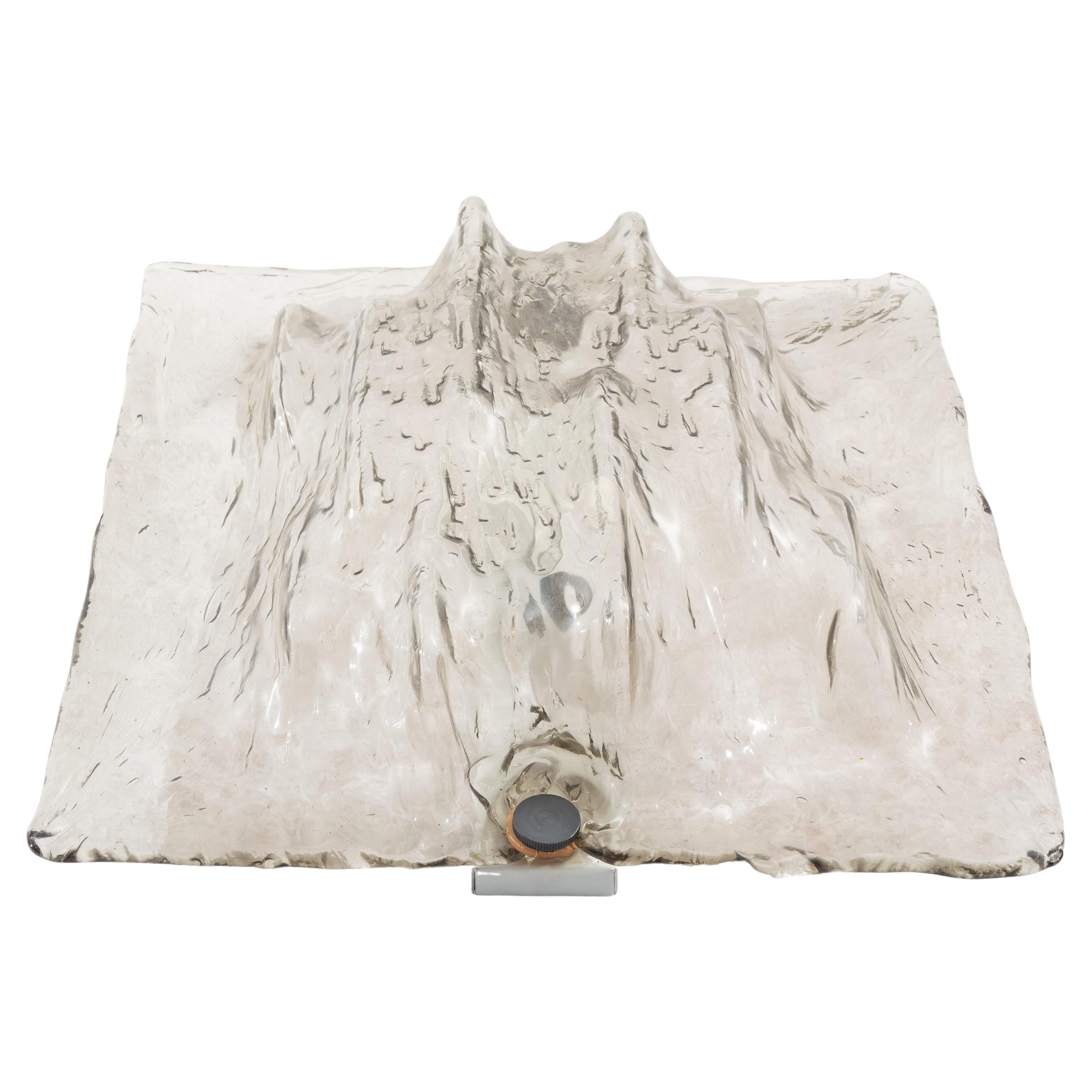 Applique di Toni Zuccheri per Venini in vetro di Murano, Anni 
70