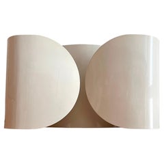 Vintage Foglio wall sconce by Tobia & Afra Scarpa for Flos, Italy, 1970s