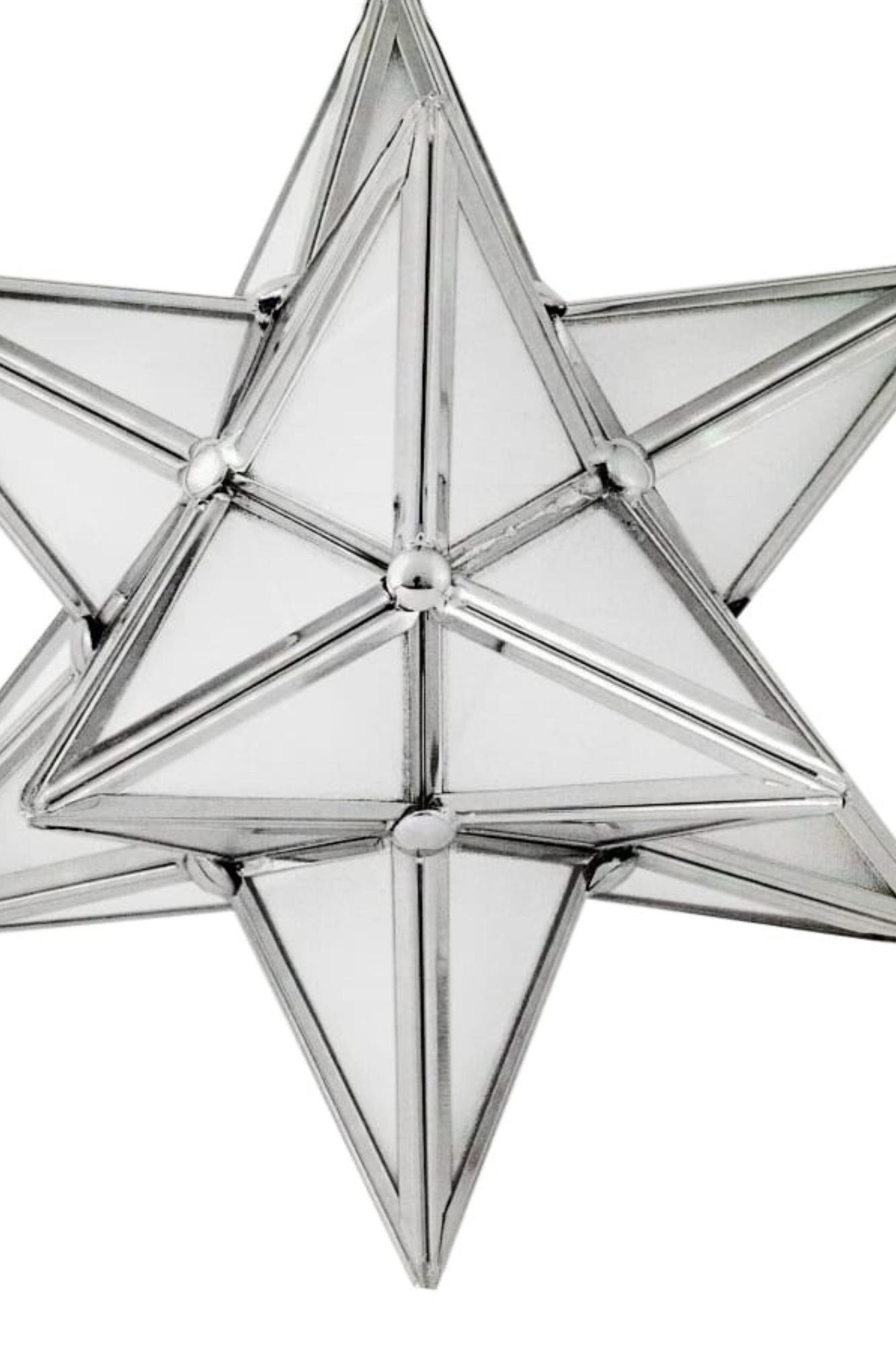 Italian Applique Geometria Star For Sale