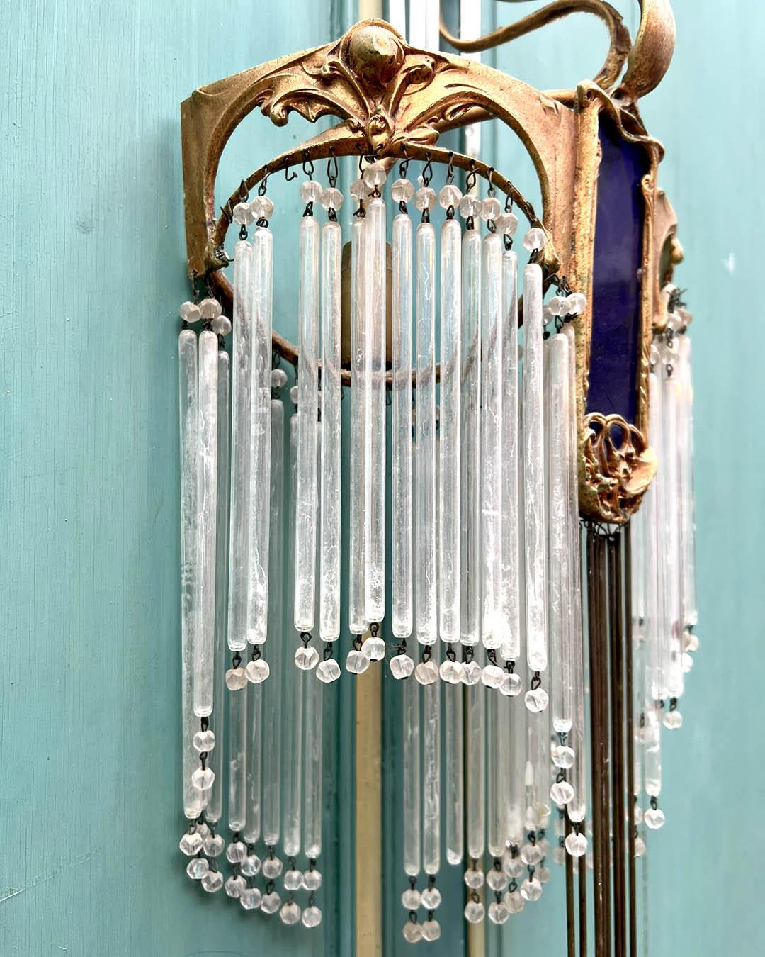 Hector Guimard wall lamp Art Nouveau en venta