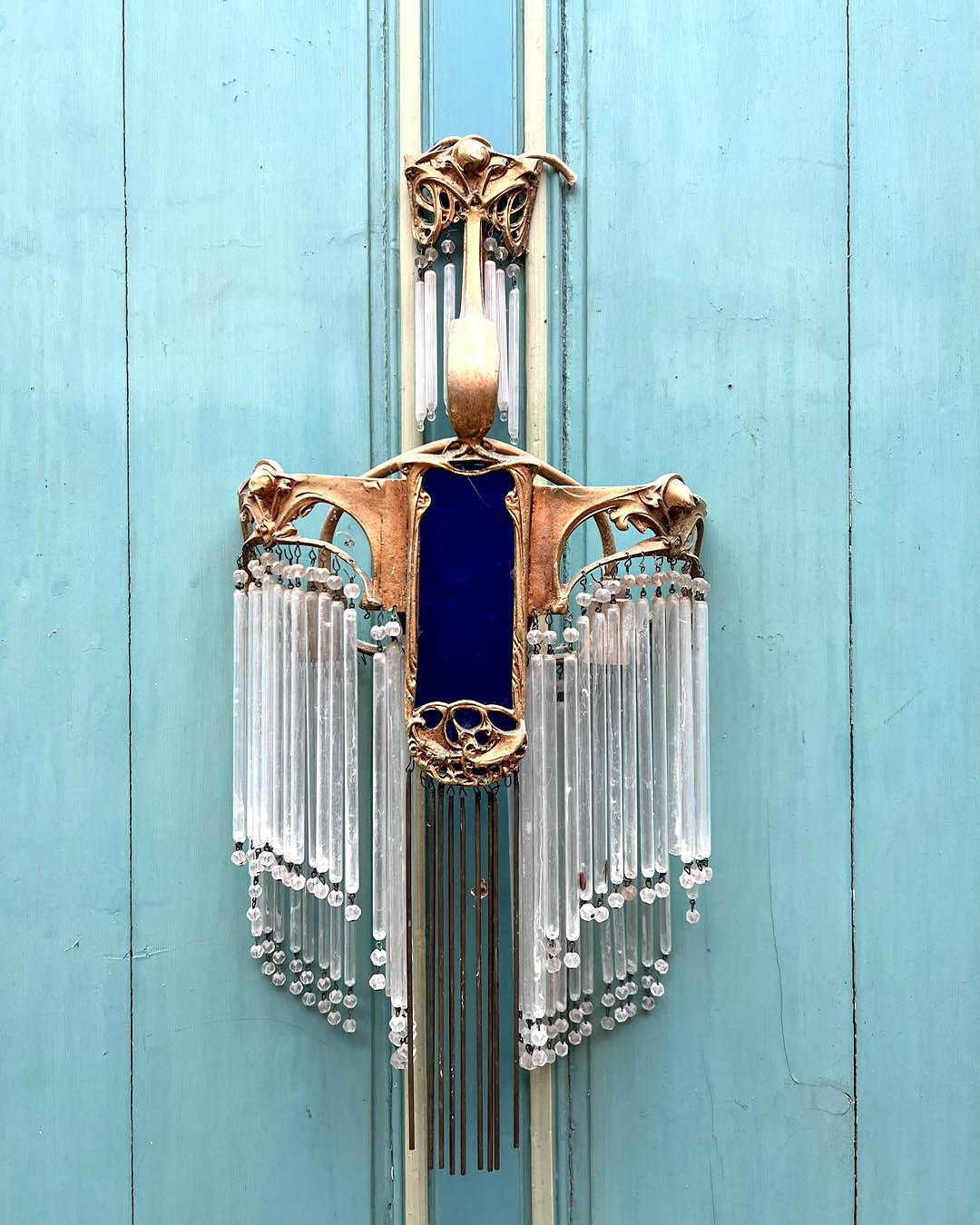 Hector Guimard wall lamp principios del siglo XX en venta