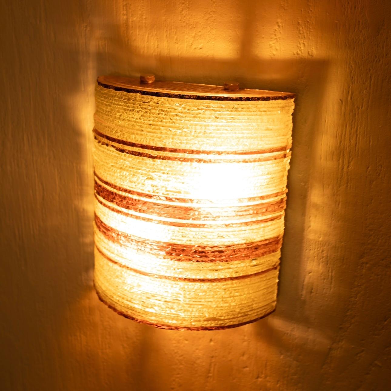 Mid-20th Century Glass wall sconce by Albano Poli for Poliarte - Small Version For Sale