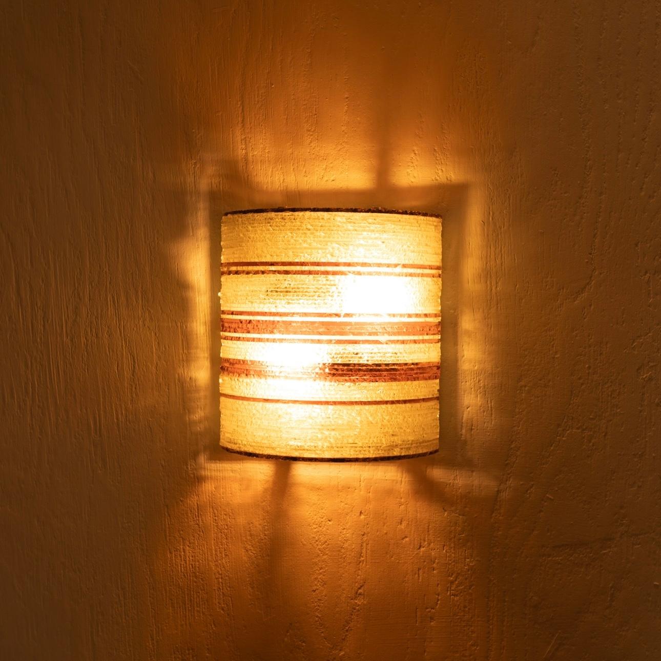 Glass wall sconce by Albano Poli for Poliarte - Small Version For Sale 1
