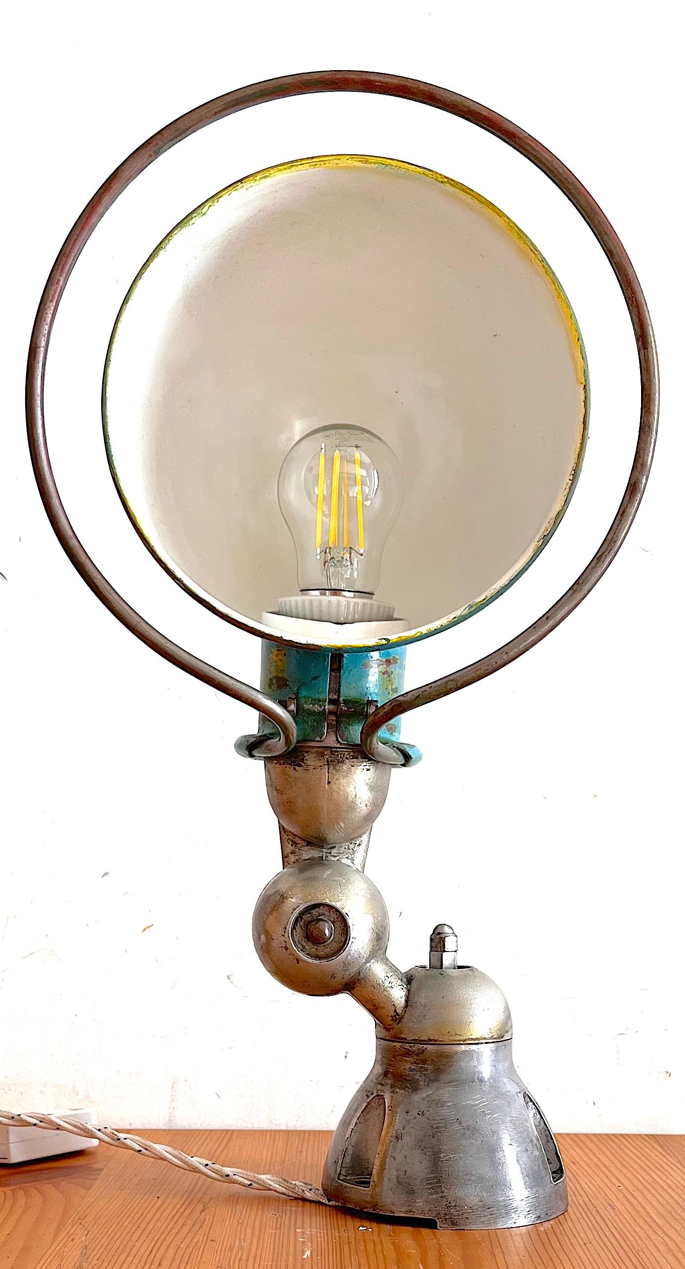 Industrial wall sconce by Jean-Louis Domecq for Jieldé For Sale 8