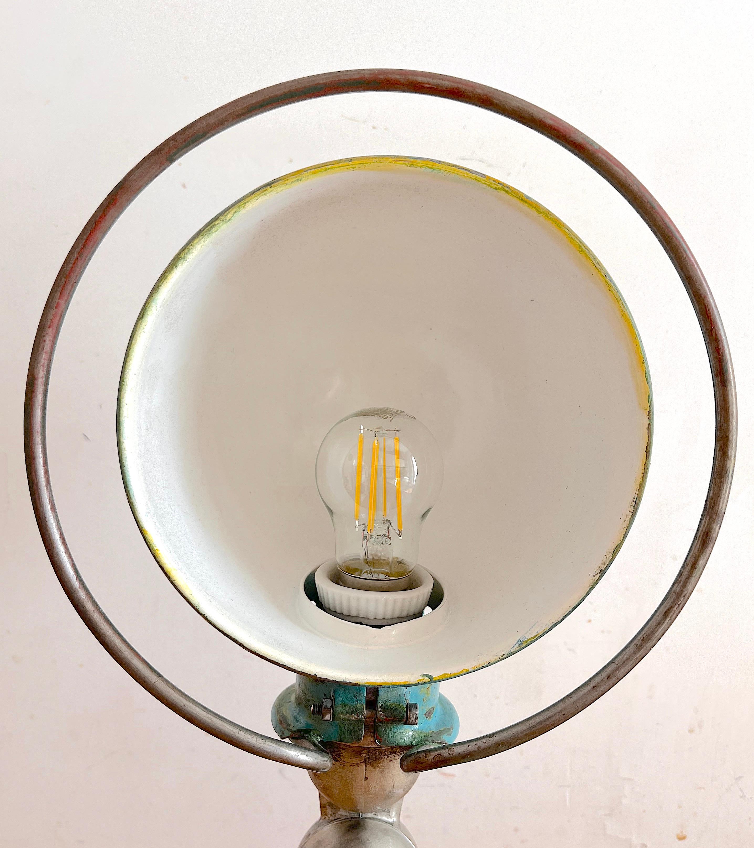 Industrial wall sconce by Jean-Louis Domecq for Jieldé For Sale 9