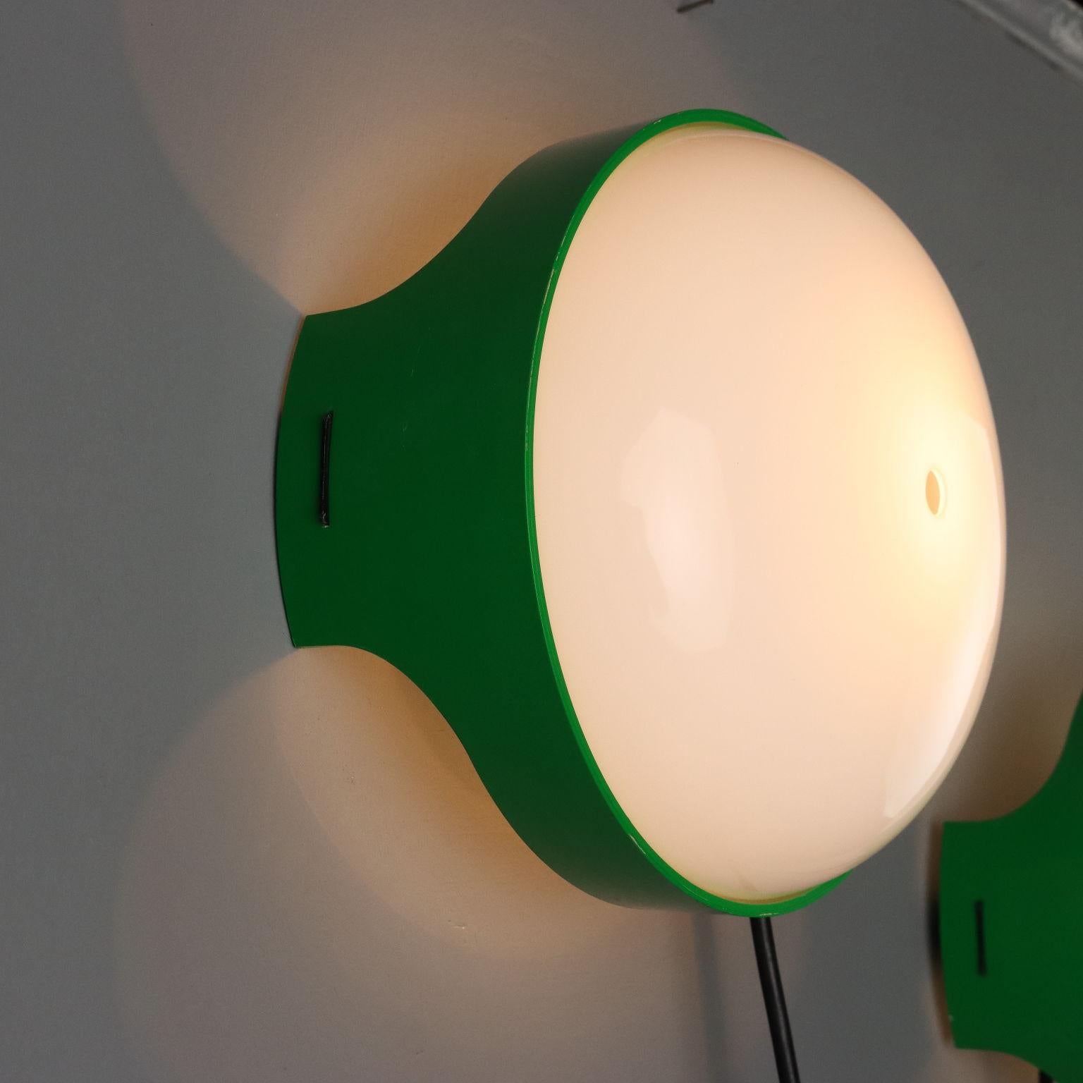 Applique 'KD 4335' di Joe Colombo per Kartell anni 70 In Good Condition In Milano, IT