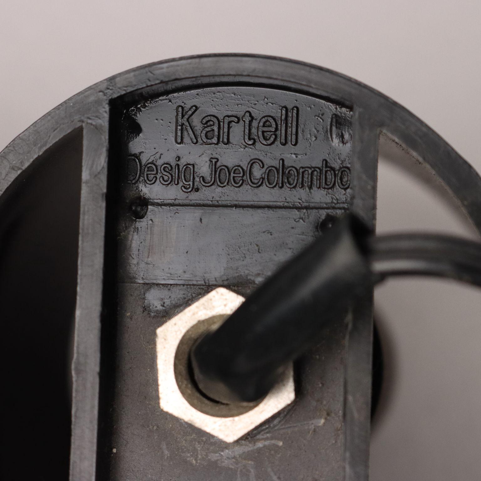 Applique 'KD 4335' di Joe Colombo per Kartell anni 70 1