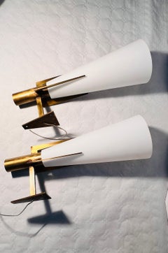 Mid Century Stilnovo Wandleuchte