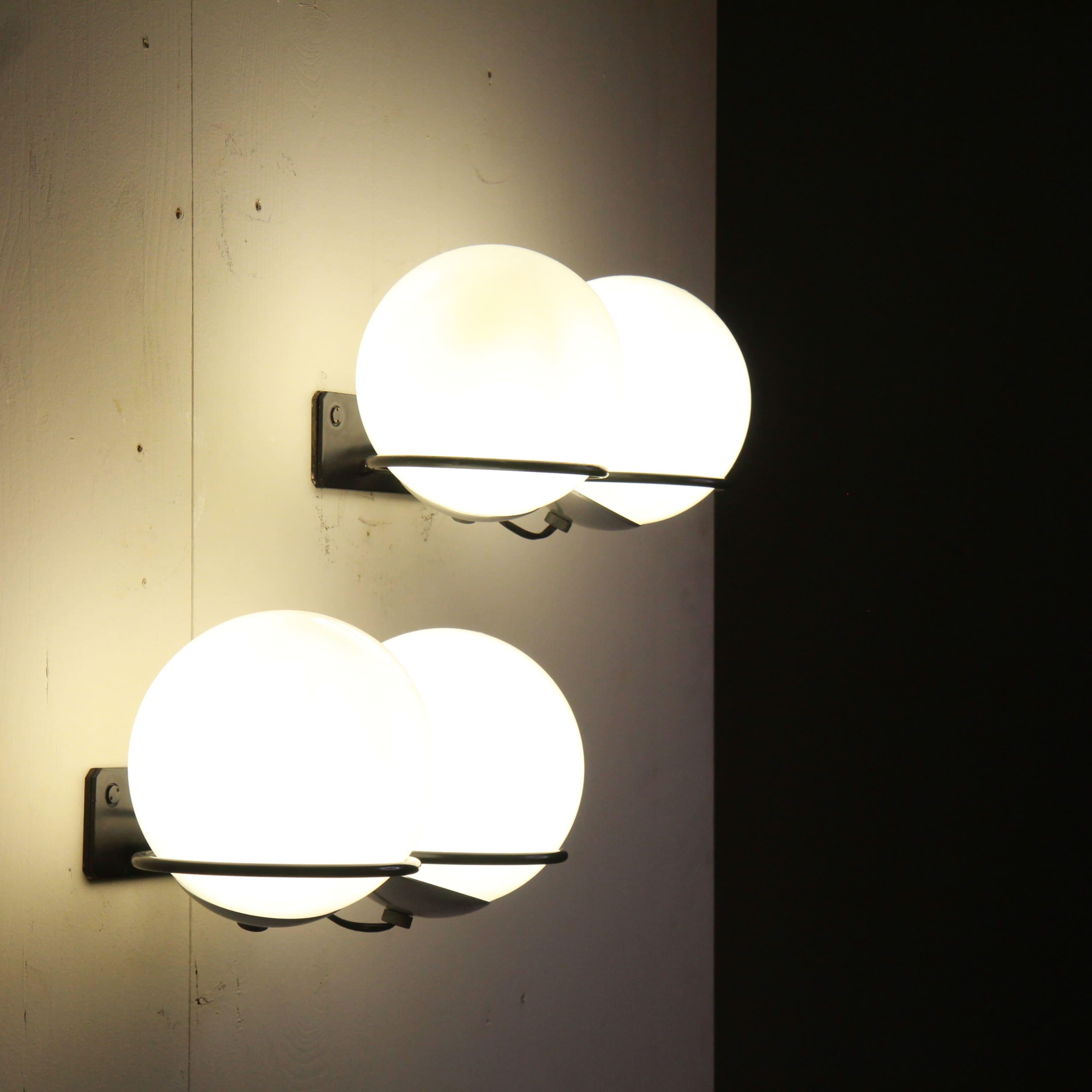 Applique mod. 237/2, Gino Sarfatti, Arteluce, 1960 en vente 2