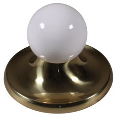 Aplique dorado 'Light Ball', Achille Castiglioni, Flos