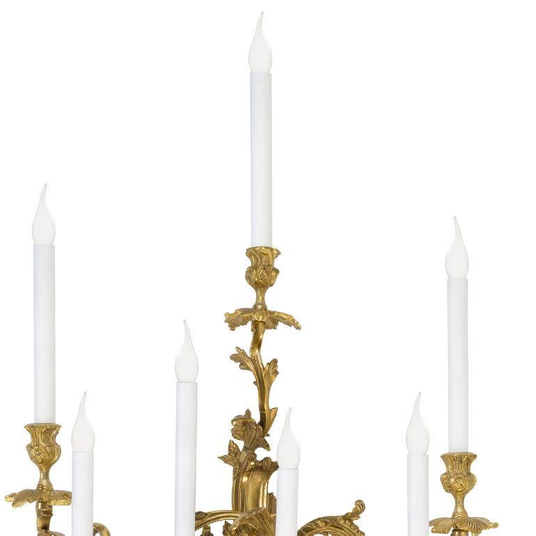 Palmira Aplique 7 luces con hojas Contemporáneo en venta