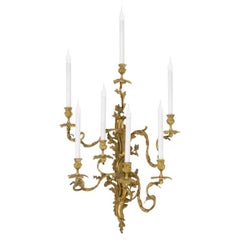 Palmira wall sconce 7 lights with leaves