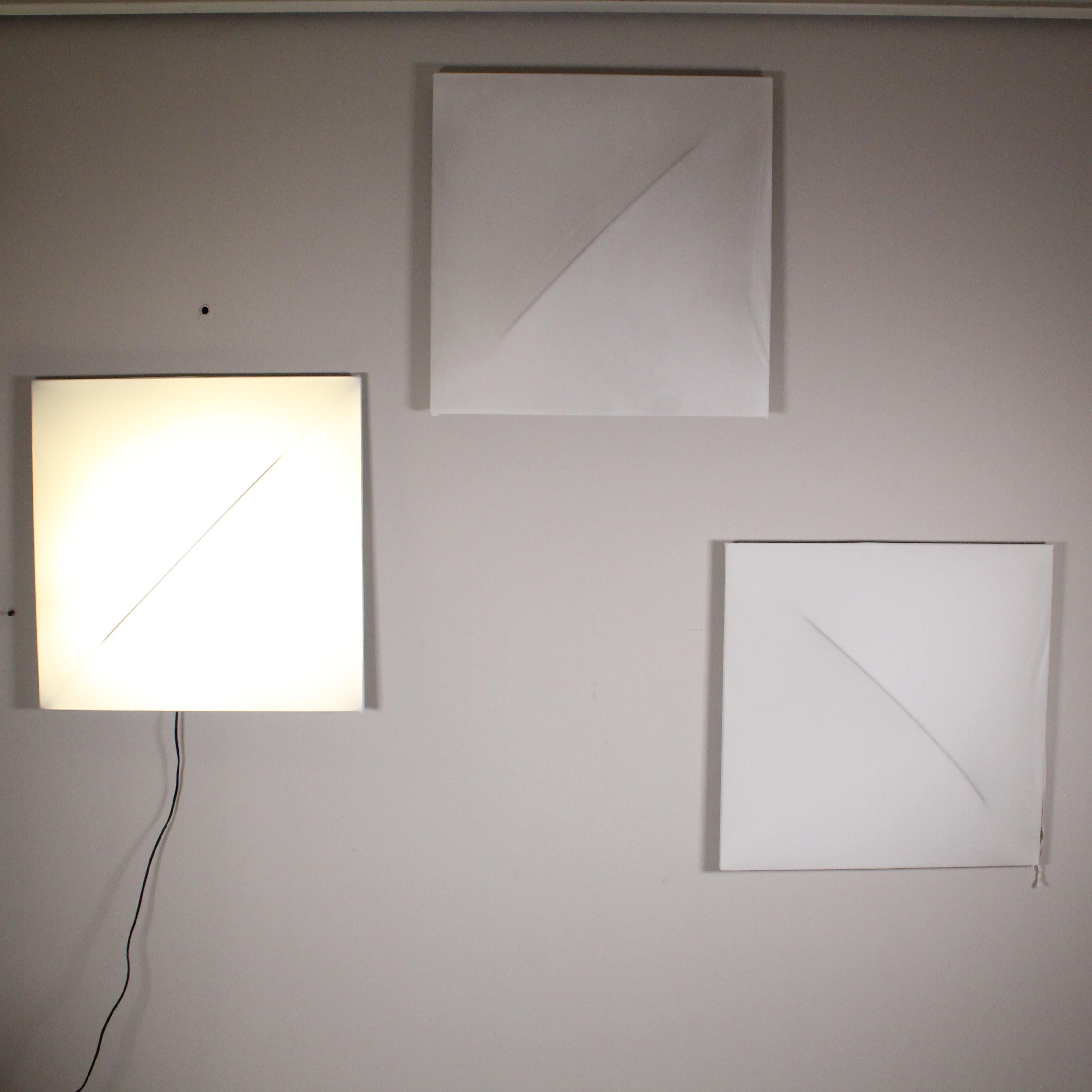 Italian Saori wall sconce, Kazuhide Takahama, Sirrah, 1970