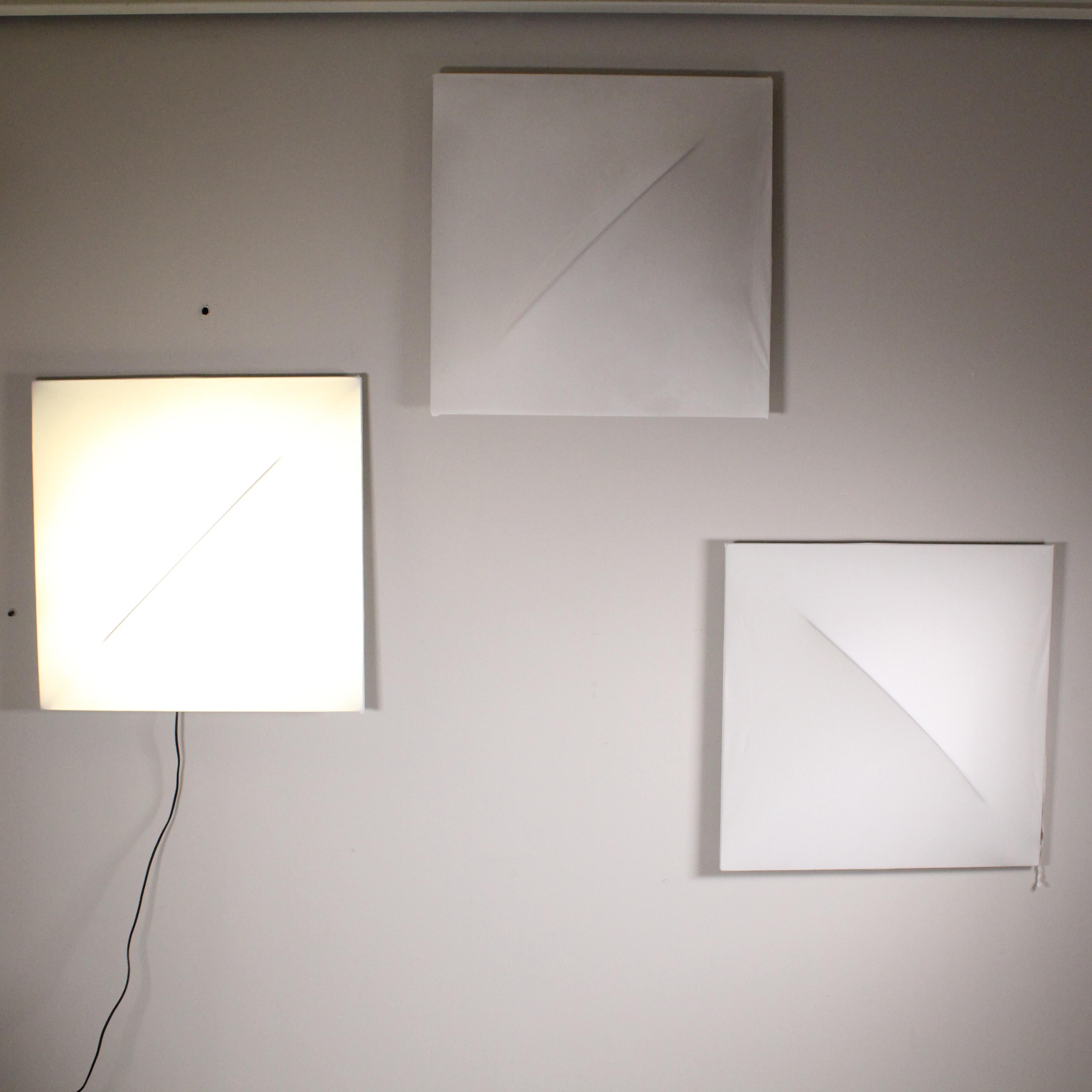 Saori wall sconce, Kazuhide Takahama, Sirrah, 1970 In Good Condition In Milano, Lombardia