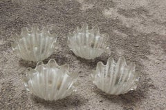 Applique Shell Ercole Barovier Ruggiadoso 1940s Murano Art Glass