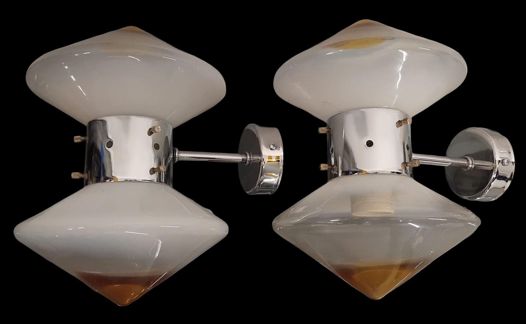 Aplique Space Age de Carlo Nason para Mazzega, años 70 en venta 7