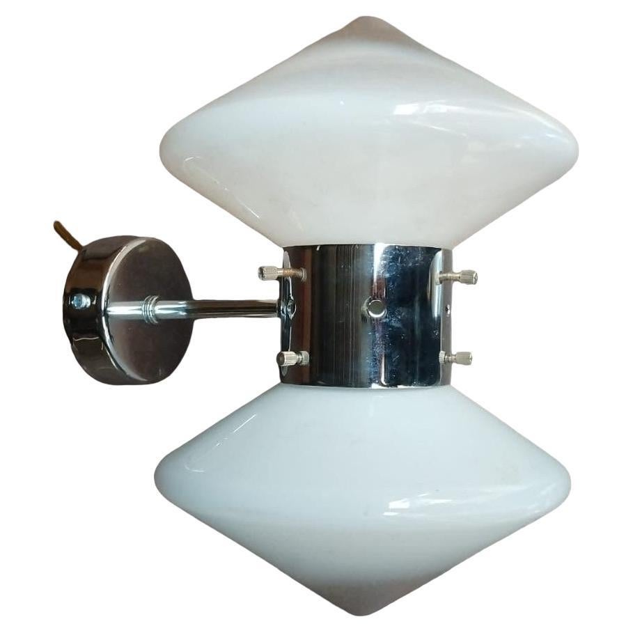 Space Age wall sconce by Carlo Nason for Mazzega, 1970s For Sale