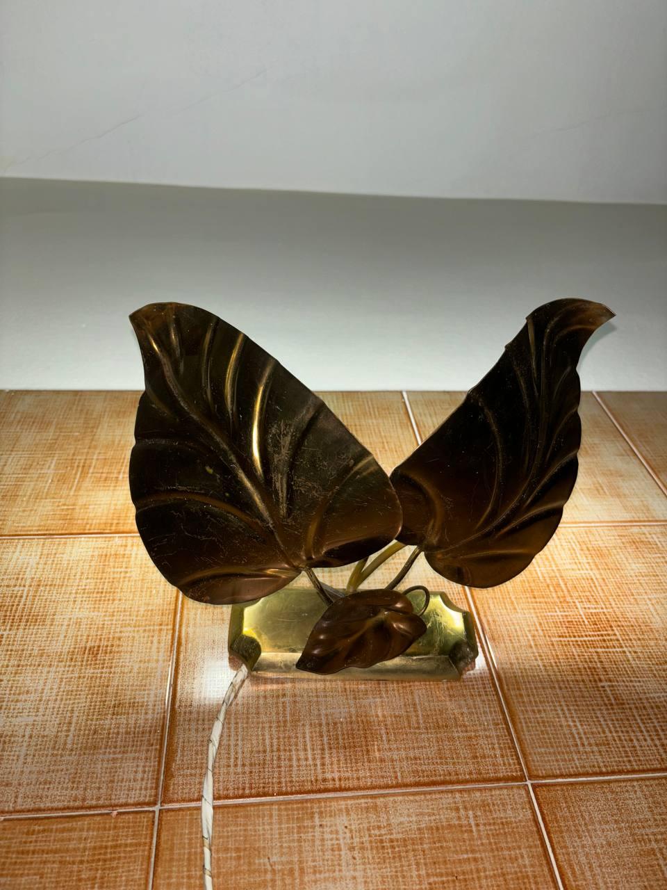 Ottone Applique Tommaso Barbi per Bottega Gadda 1969 in vendita