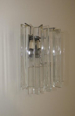 Trilobi wall sconce, Paolo Venini Murano, Italy 1970s