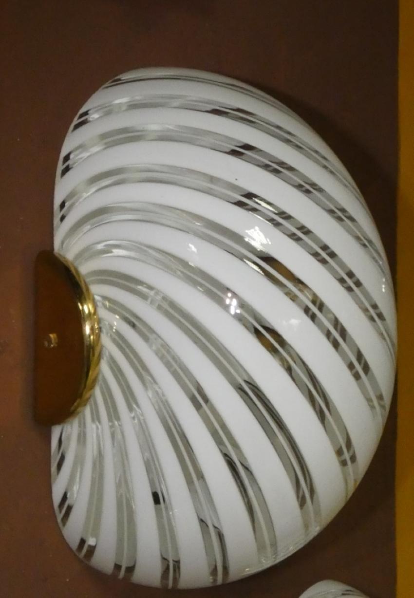 Moderno Appliques in Vetro di Murano di F. Fabbian, Italia anni '70 in vendita