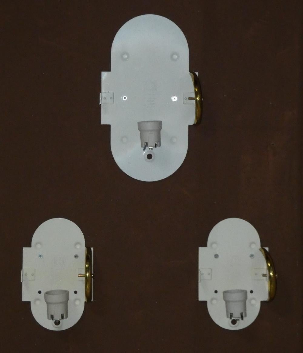 Appliques in Vetro di Murano di F. Fabbian, Italia anni '70 in vendita 1