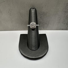 Appraised Natural Diamond Engagement Ring in 14kt White Gold - 1.33 CTW