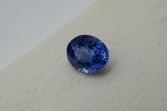 3,65 ct Appraised Premium, Neon Cornflower Blue Sapphire (saphir bleu clair)