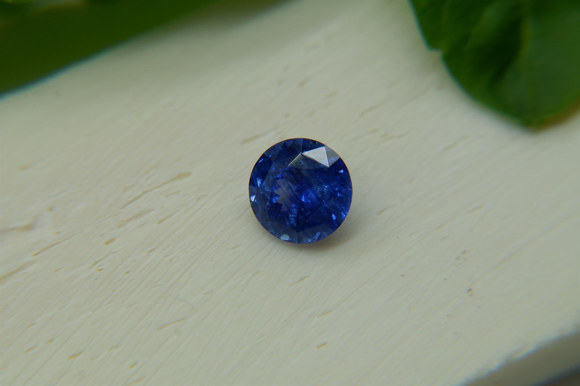 cornflower blue saphire