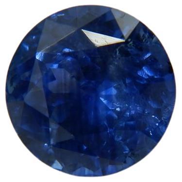 Appraised Premium: 2.08 ct Neon Cornflower Blue Sapphire For Sale