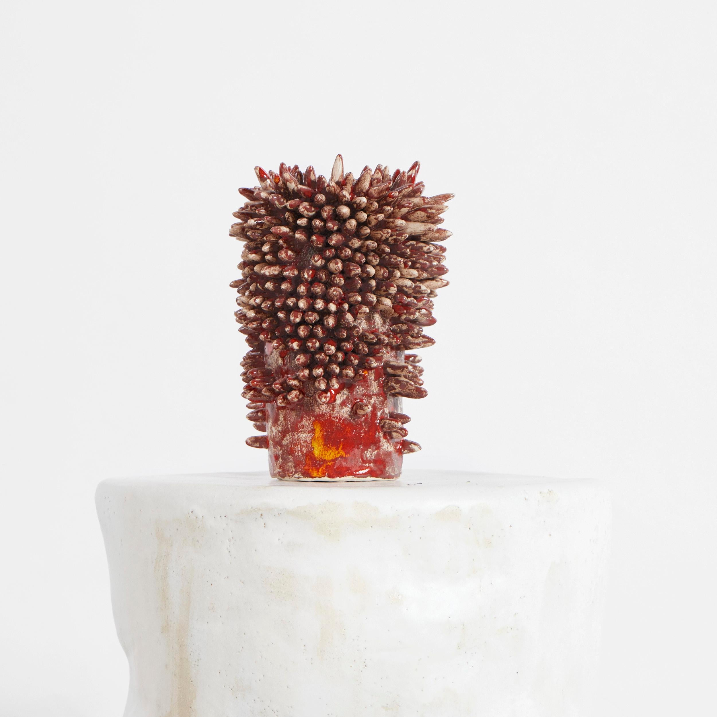 Appuntito-Vase von Projekt 213A
Abmessungen: B17 x T17 x H26 cm
MATERIALIEN: Keramik

Jede ist individuell, die Hand des Keramikers, die Glut des Brennofens, das Eintauchen der Glasur. Die handwerklich hergestellten Keramiken bleiben ihren Wurzeln
