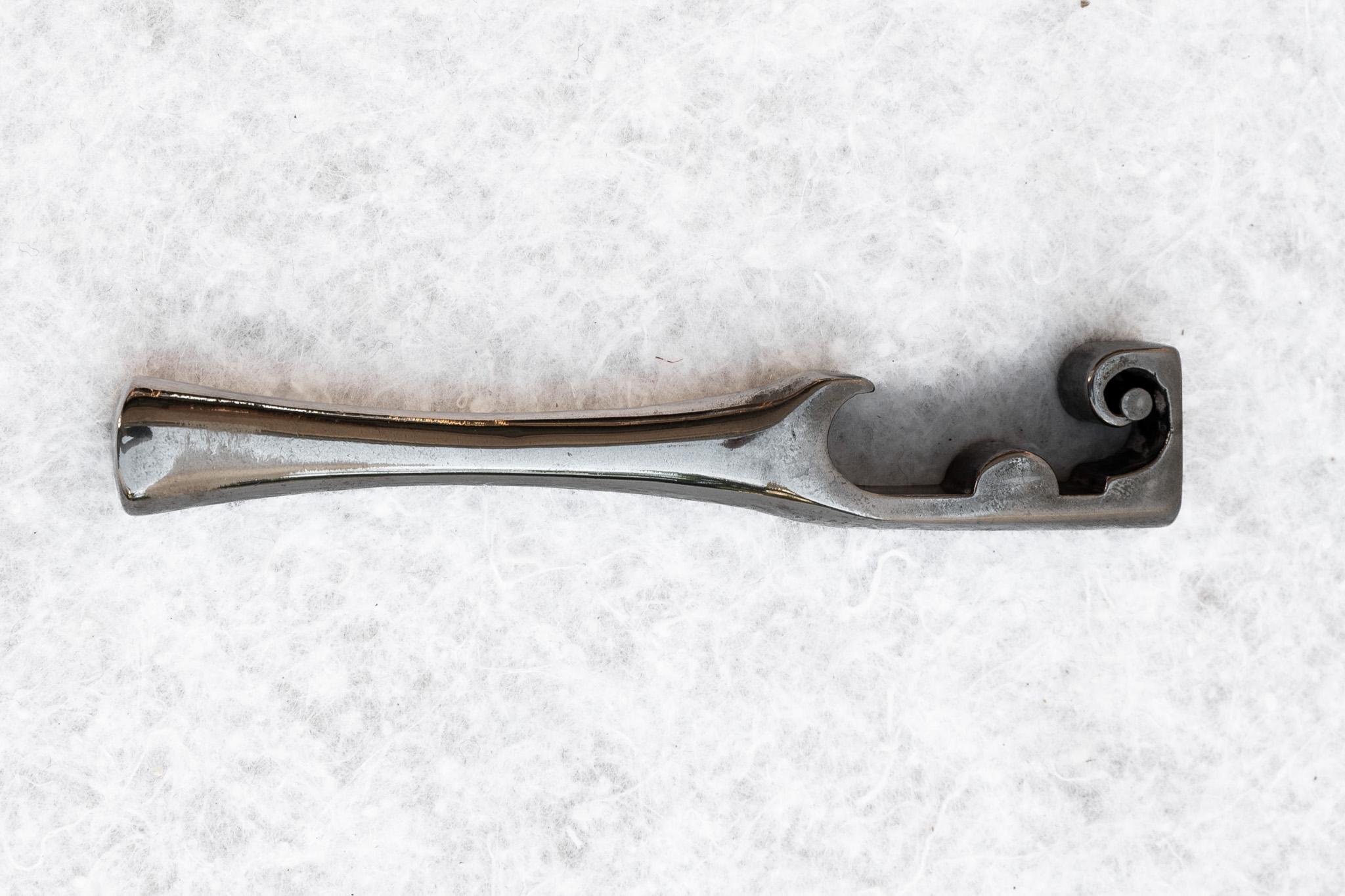 Pierre Cardin bottle opener, 1970s. 
Pierre Cardin bottle opener in chrome/silver metal. 
The price of shipping is for the Italian territory, for the islands and for shipping abroad quote on request. 
Customs expenses are to be paid by the