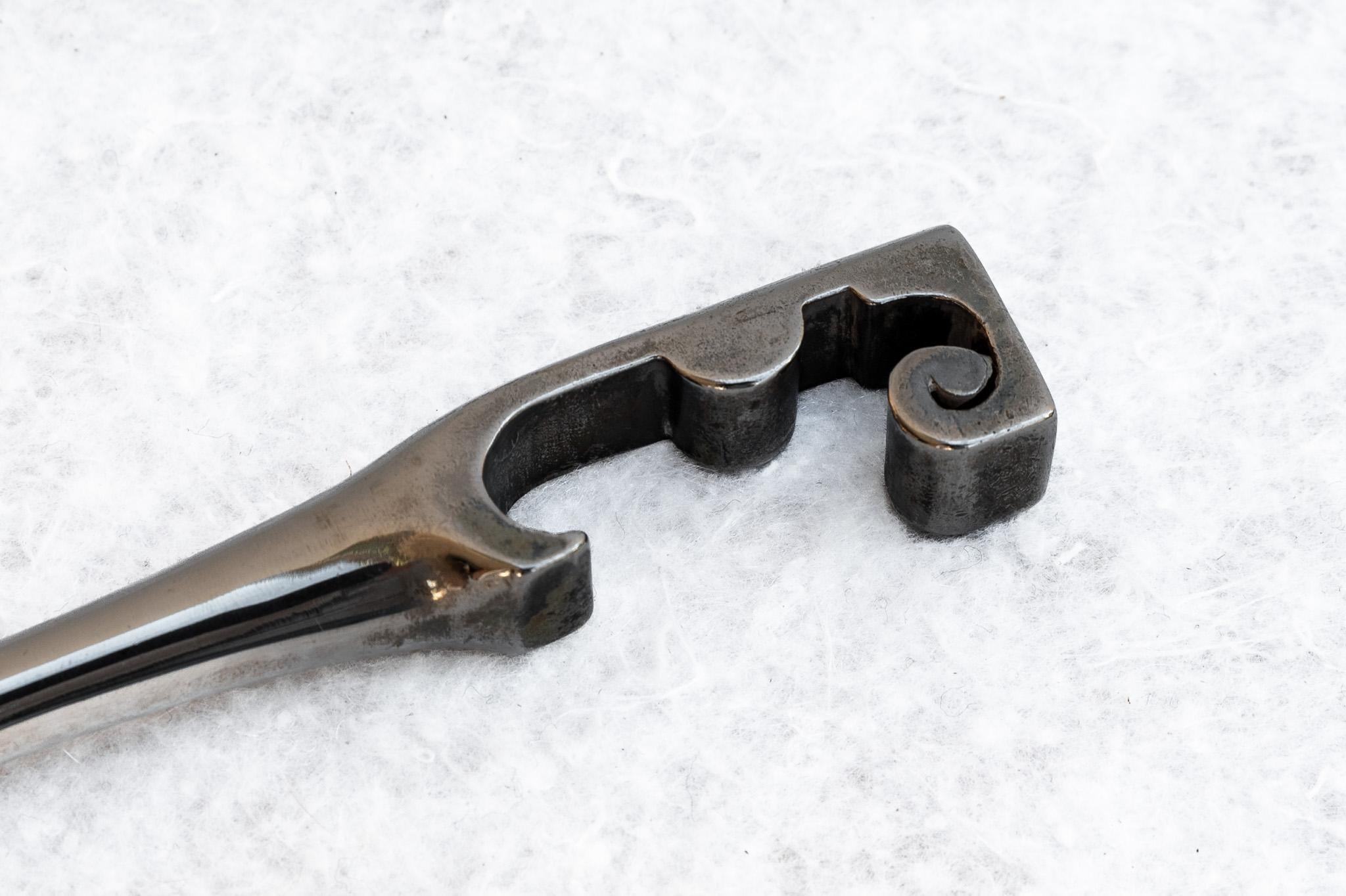 Silvered Pierre Cardin Bottle Opener, 1970s For Sale