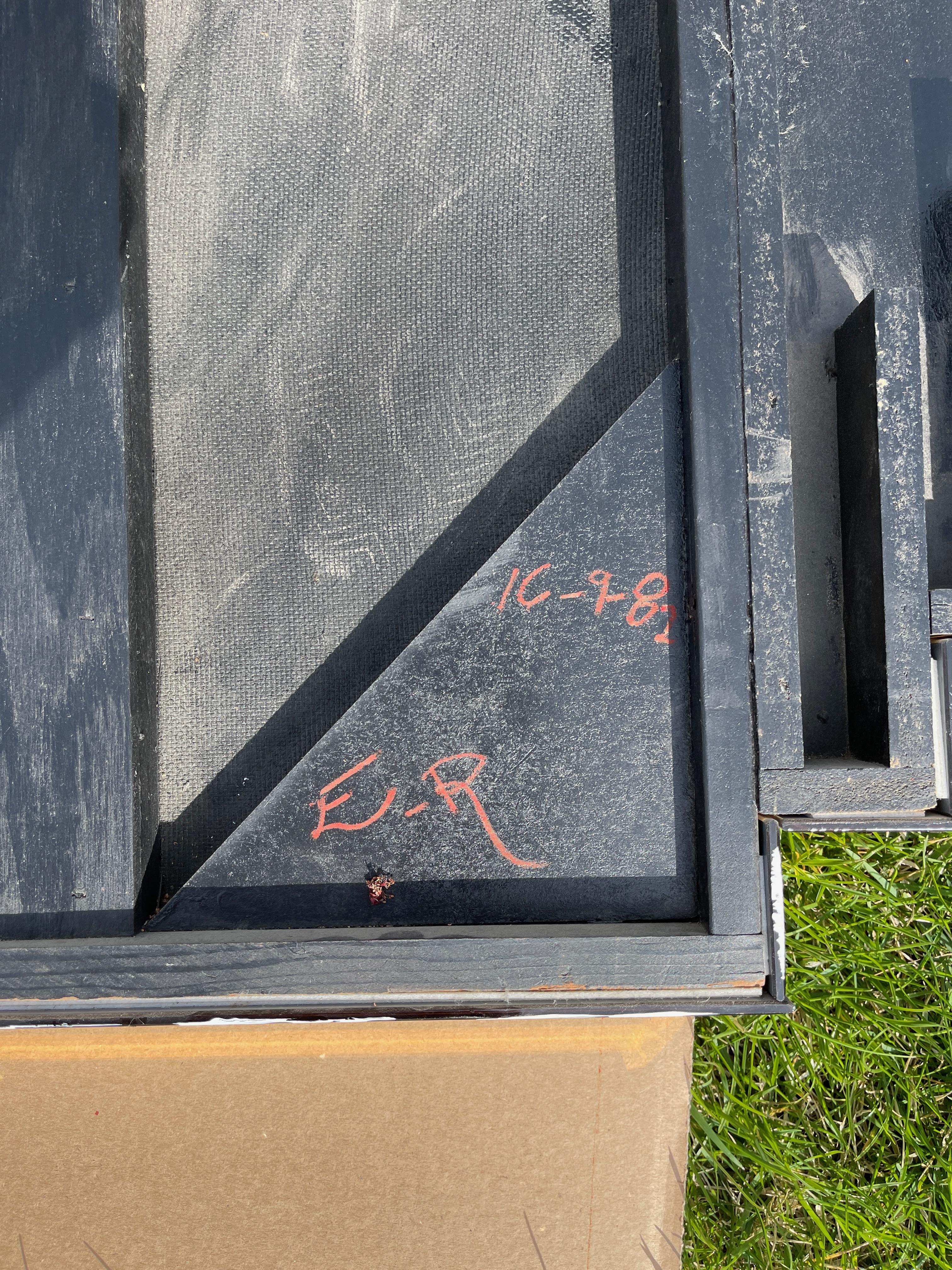 Miroir Ziggurat or abricot en vente 8