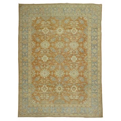 Apricot Room Size Antique Persian Malayer