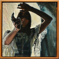 'Paramount Alchemy' by April Dawes, Oil on Birch Panel Painting
