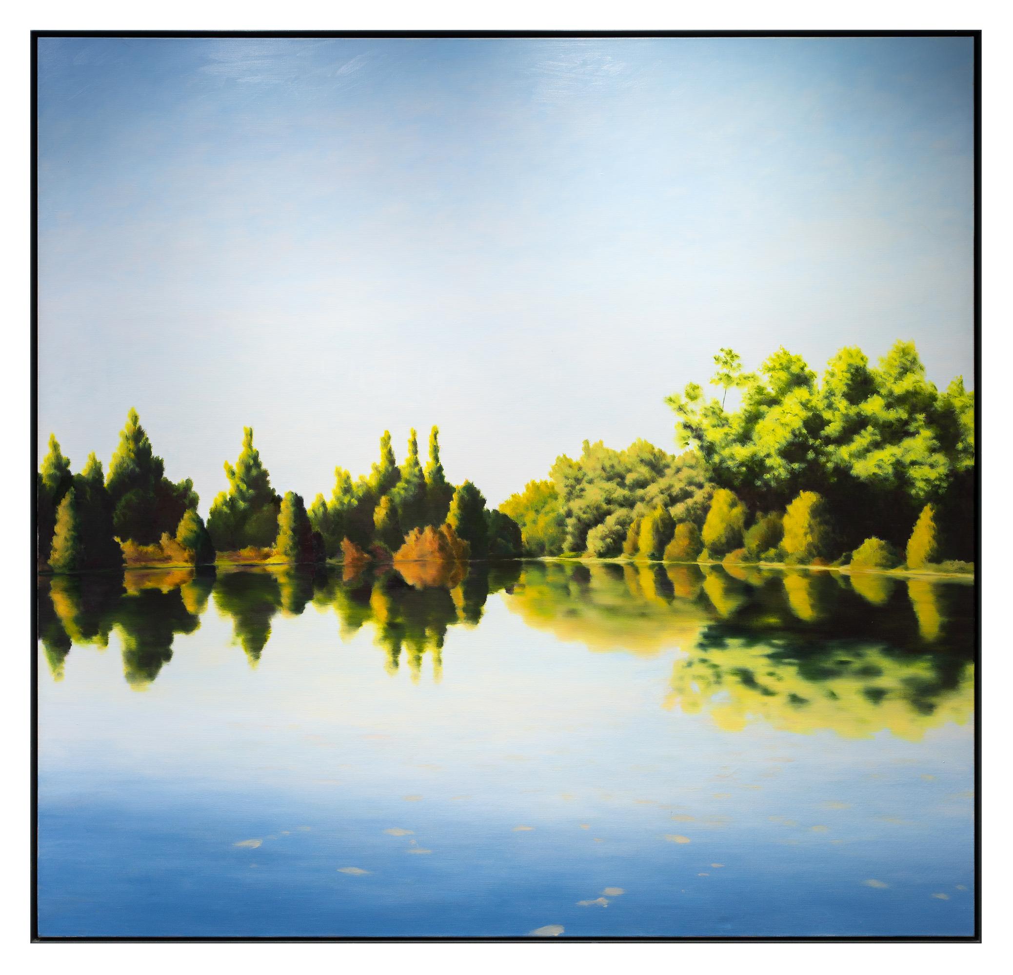 Corner Lake - Painting by April Gornik