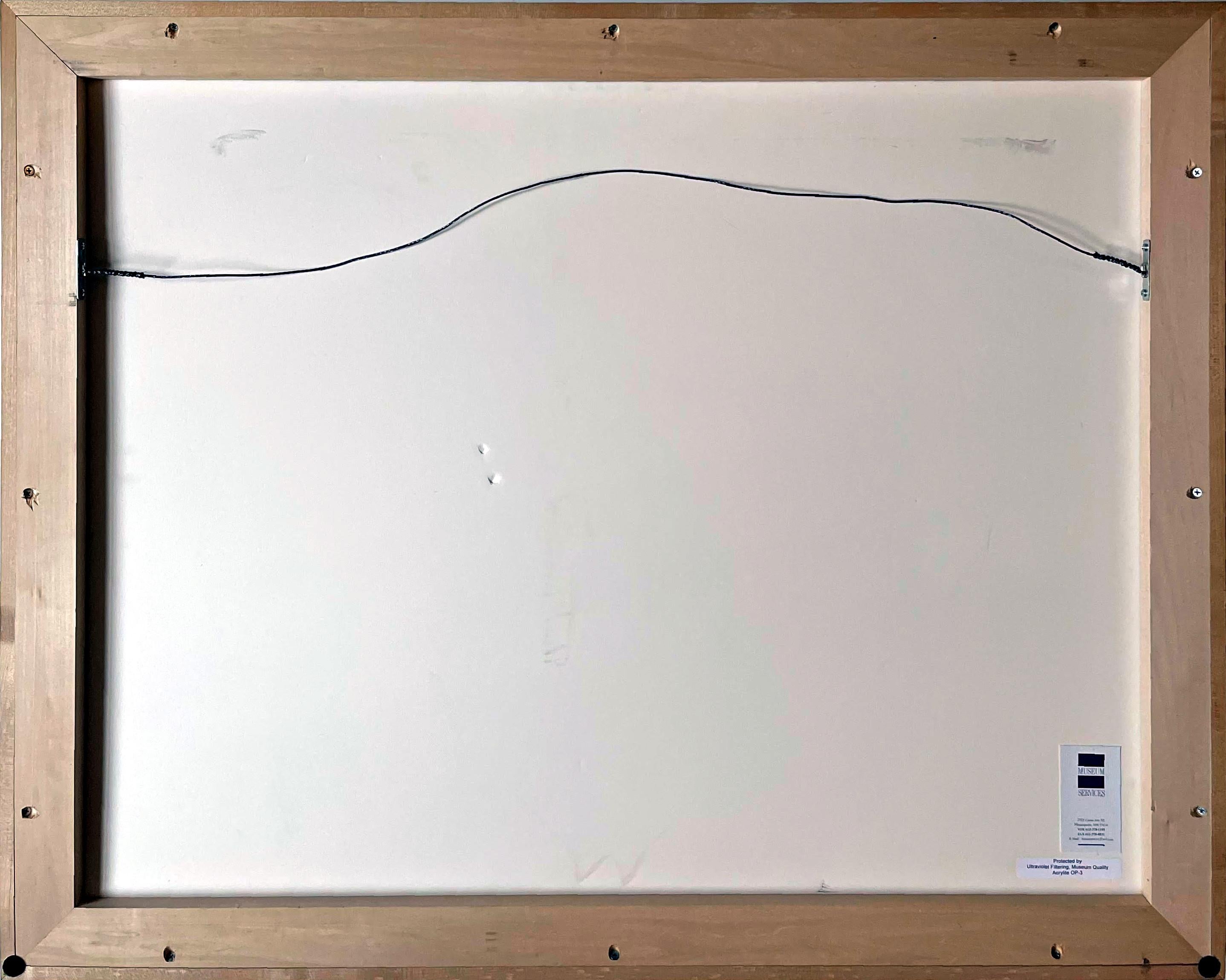 April Gornik
Tropical Drift, 1998
Exquisite color direct gravure with spitbite aquatint on Somerset Satin white paper
Pencil signed, dated, titled and numbered 23/40 by April Gornik on the front
Published by Kathan Brown of Crown Point Press
Frame