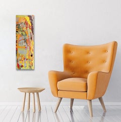 "Mosaic Sky II, " Abstract Painting