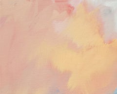 Cumulus I, Original Signed Contemporary Square Abstract Landscape Painting