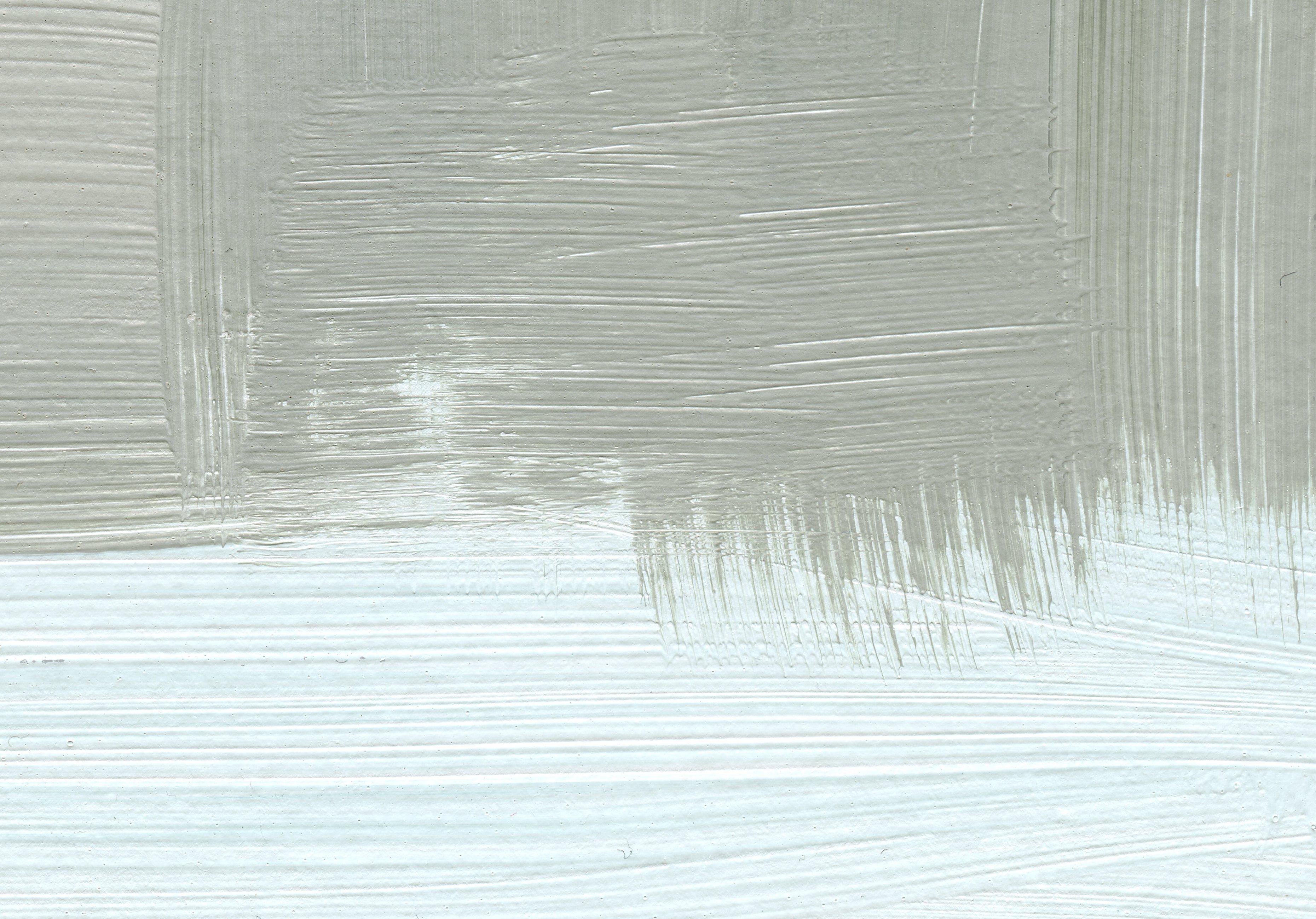 Desierto neutro I, Pintura acrílica original de paisaje abstracto contemporáneo - Painting Impresionista abstracto de April Moffatt