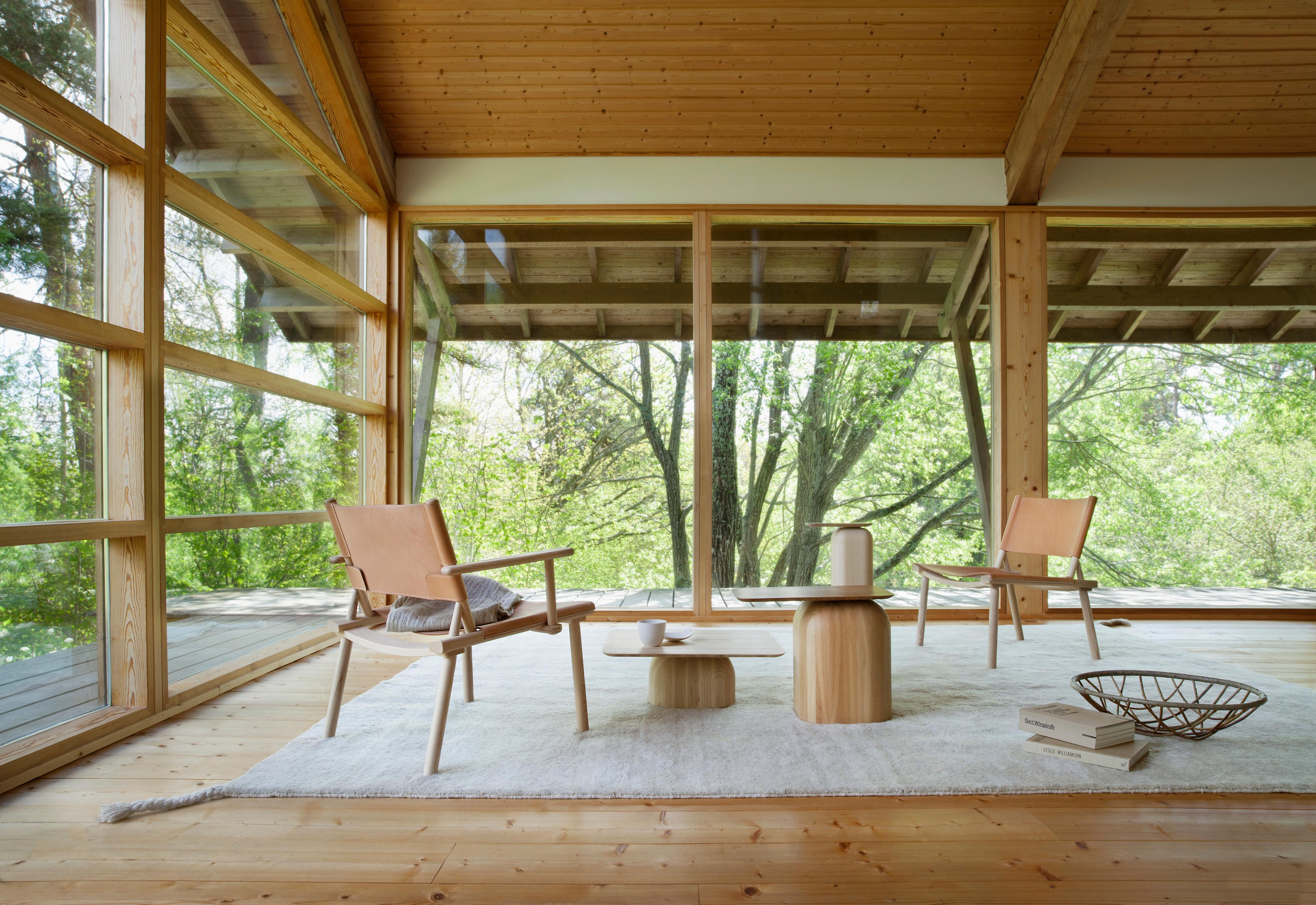 April Table set of 3 tables in Oak, Ash and Birch by Alfredo Häberli In New Condition For Sale In Fiskars, FI