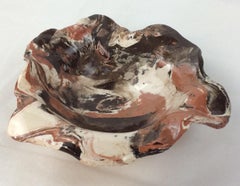 Apt Mixed Earths Decorative Bowl, Signed