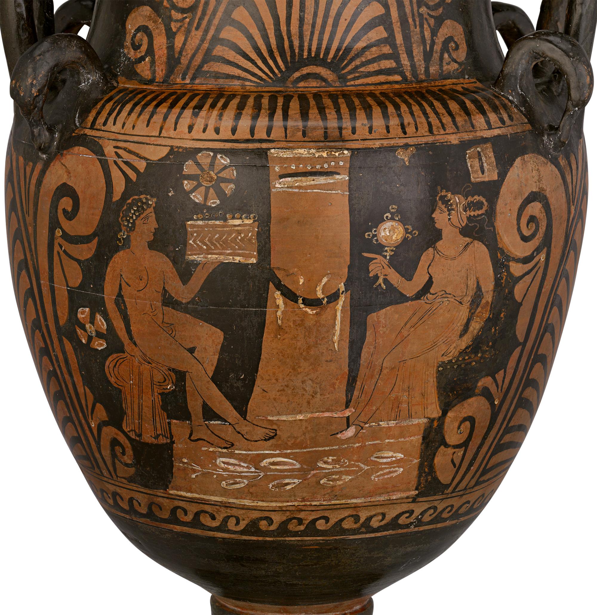 Apulian Red-Figure Volute Krater For Sale 3