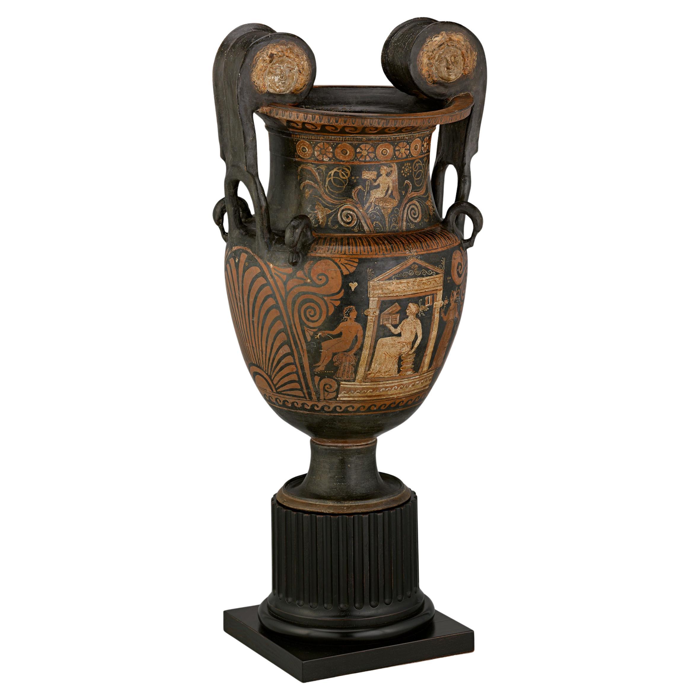 Apulian Red-Figure Volute Krater For Sale