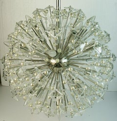 A Sputnike Crystal Prisims and Ball Chandelier Designed by Kate Spade 2012