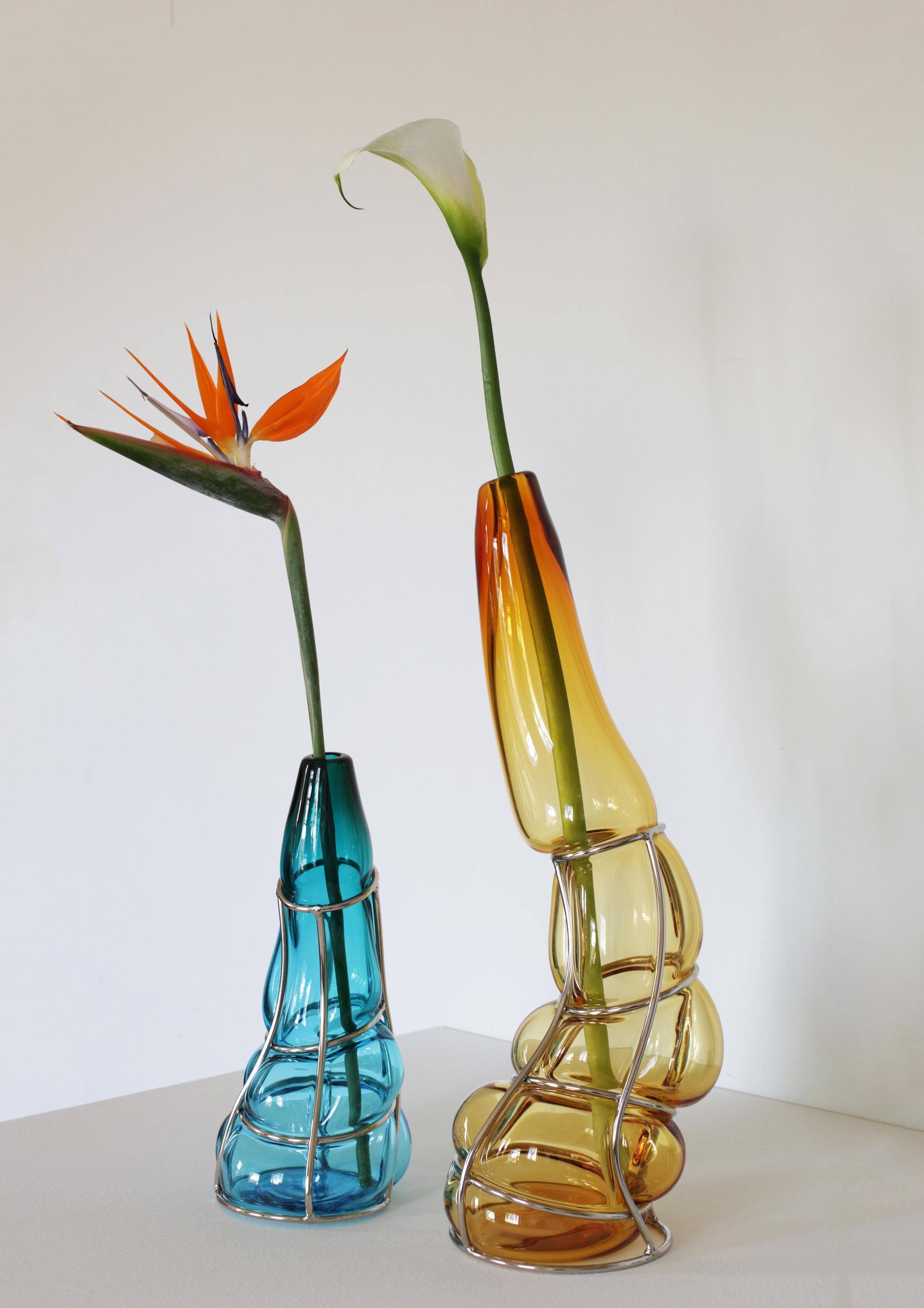 Vaso scultura Aqcuamare Babà di Alice Crepaldi In condizioni Nuovo in vendita a Geneve, CH