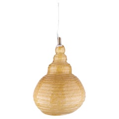 Aqua 1 Pendant Lighting by Ceren Gurkan , Hand-blown Glass